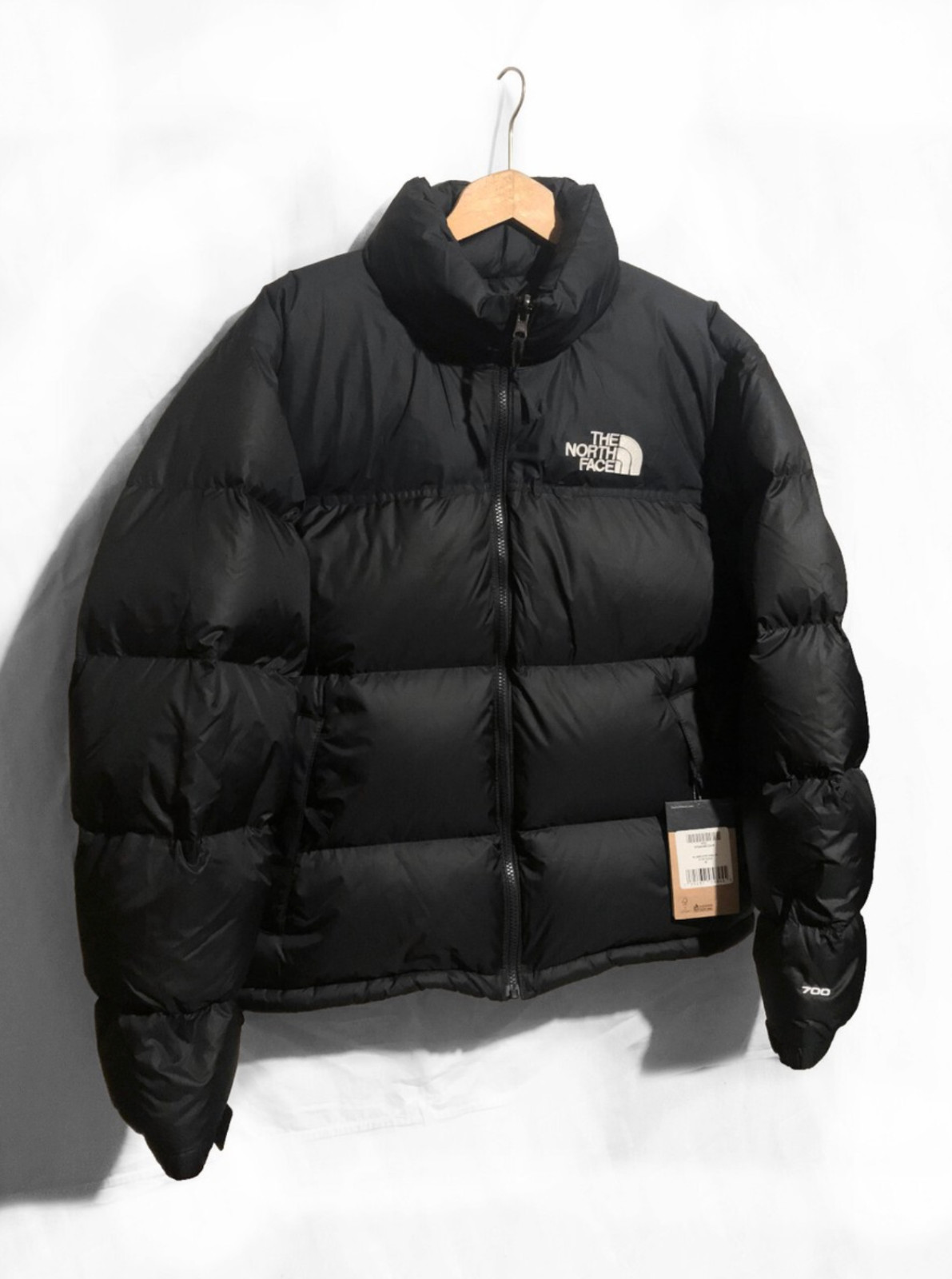 Mens The North Face Mens 1996 Retro Nuptse 700 Down Puffer Jacket Black S, M, L