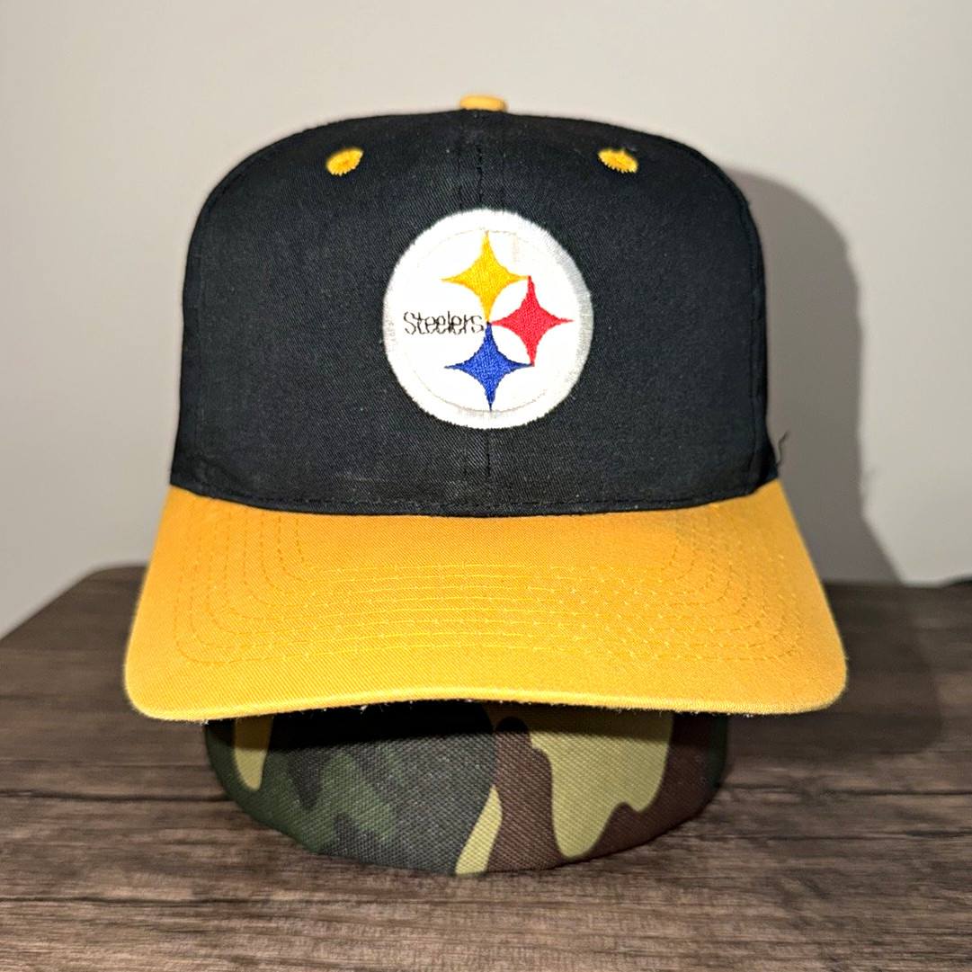 Vintage Pittsburgh Steelers NFL Snapback hat logo 7