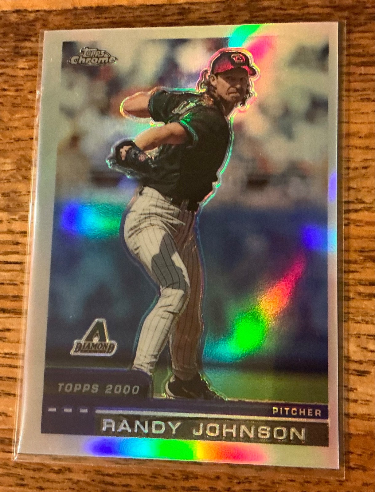 2000 RANDY JOHNSON TOPPS CHROME REFRACTOR #51 DIAMONBACKS HOF 2000 RANDY JOHNSON TOPPS CHROME REFRACTOR #51 DIAMONBACKS HOF