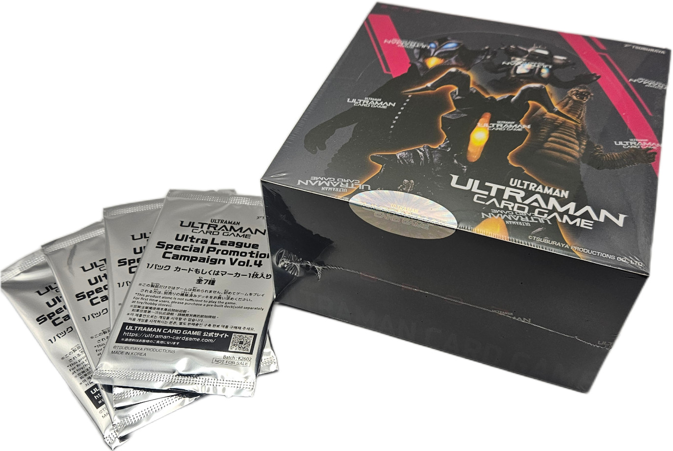 Ultraman TCG: BP07 Attack Of The Great Kaiju 24 Pack Booster Box + 4 PROMOS