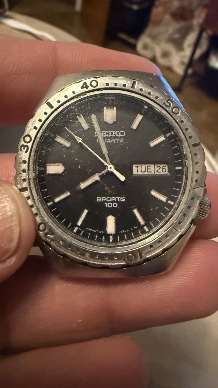 Seiko SQ Ref. 7123-8210. Watch Runs Just Needs Battery Seiko SQ Ref. 7123-8210. Watch Runs Just Needs Battery