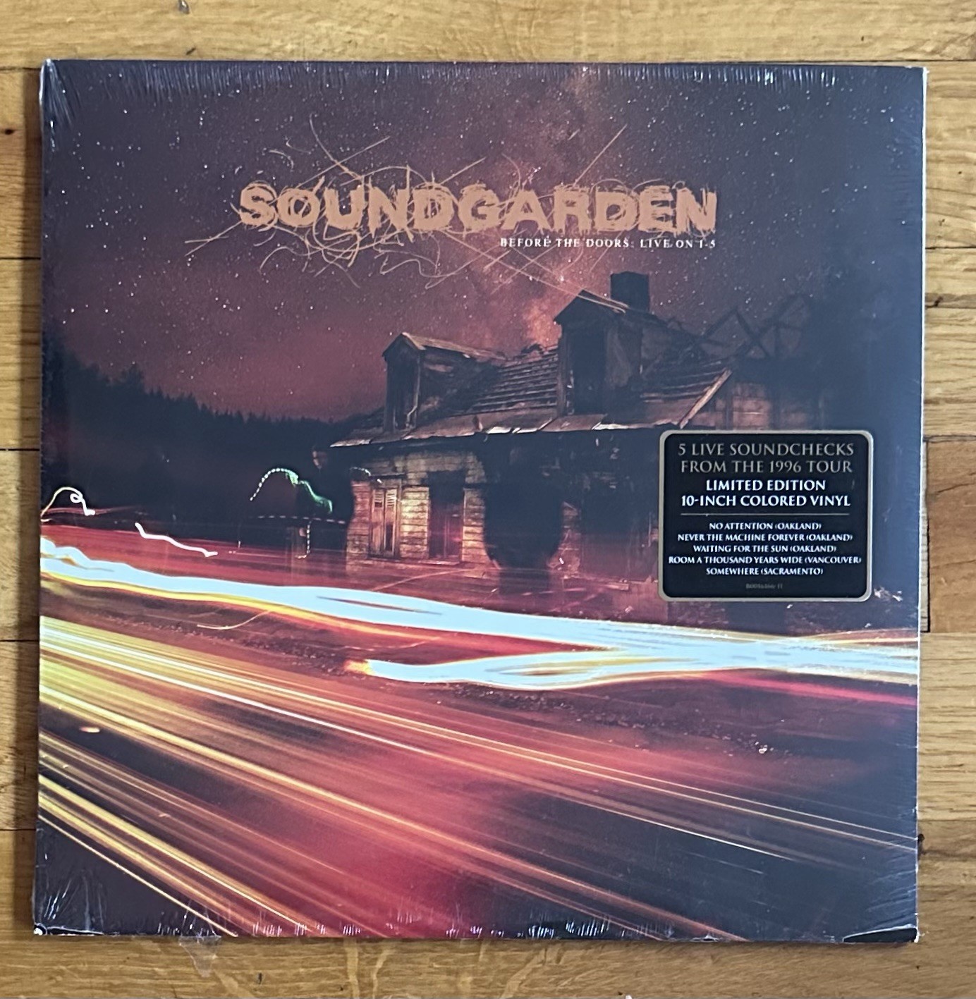 SEALED Soundgarden Before Doors: Live on I-5 LIMITED 10 Inch VINYL Numbered NEW