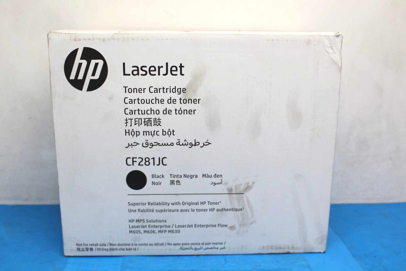 HP CF281JC LaserJet Enterprise M605 M606 MFP M630 Toner Cartridge OEM New T9-C10