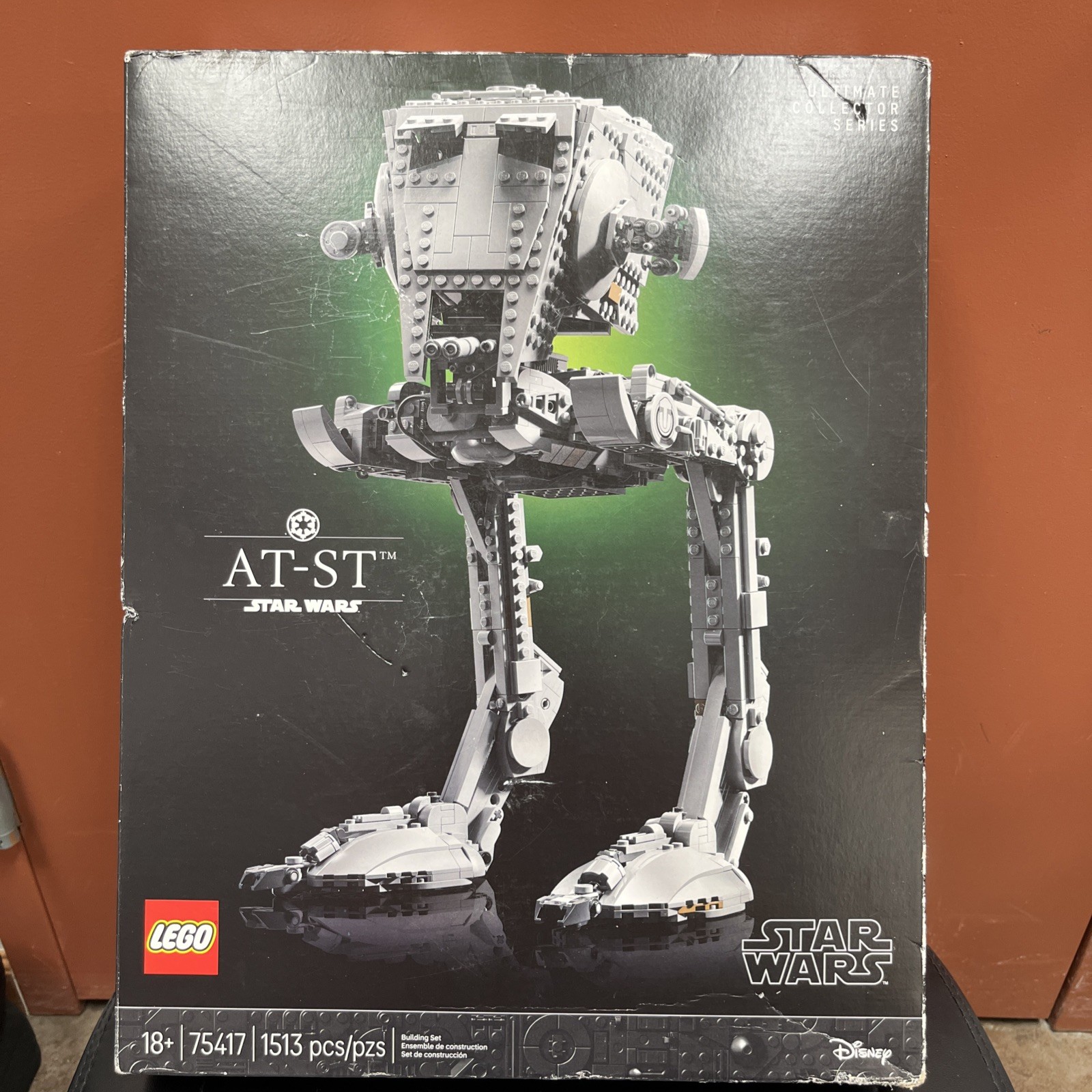 LEGO STAR WARS Ultimate Collector Series AT-ST Walker 75417 1513 PCS Damages Box