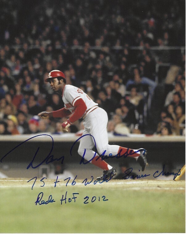 Dan Driessen Multi-Inscribed signed/autographed photo Cincinnati Reds Charity