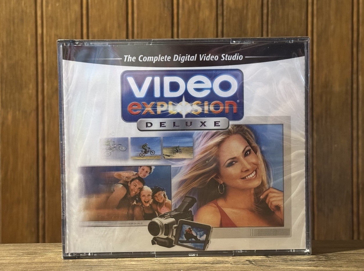 VTG 2002 Video Explosion Deluxe PC Software CD Brand New Factory Sealed