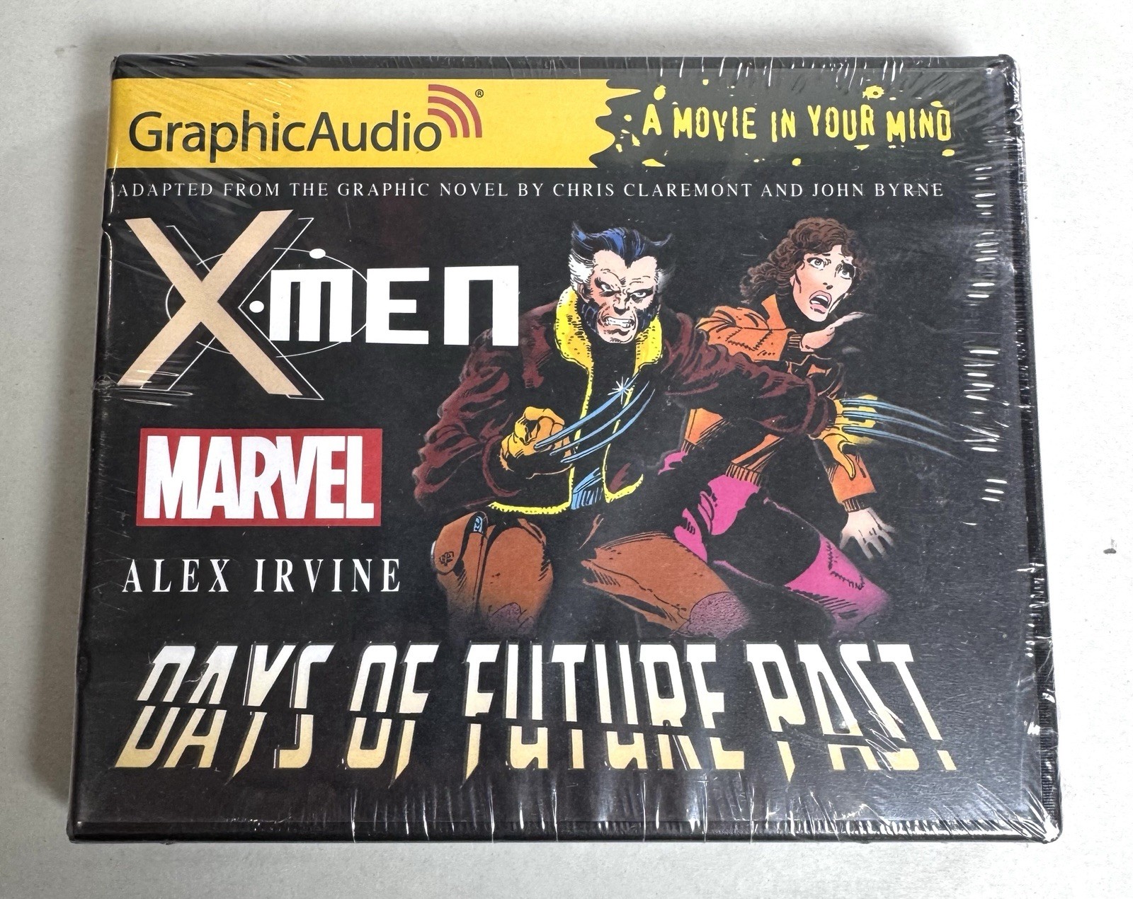 Sealed 2015 X-Men: Days of Future Past Graphic Audio 5-CD Set By Alex Irvine Sealed 2015 X-Men: Days of Future Past Graphic Audio 5-CD Set By Alex Irvine