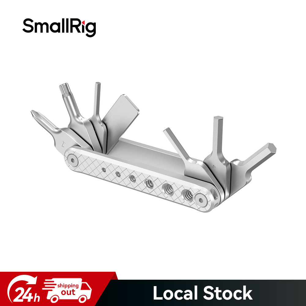 SmallRig Folding Screwdrivers Multi Camera Tool Set with Hex Key Wrenches-2213