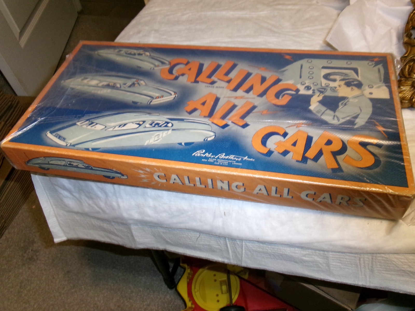 Vintage 1930\'s Parker Brothers Calling All Cars Board Game Original Complete Vintage 1930\'s Parker Brothers Calling All Cars Board Game Original Complete