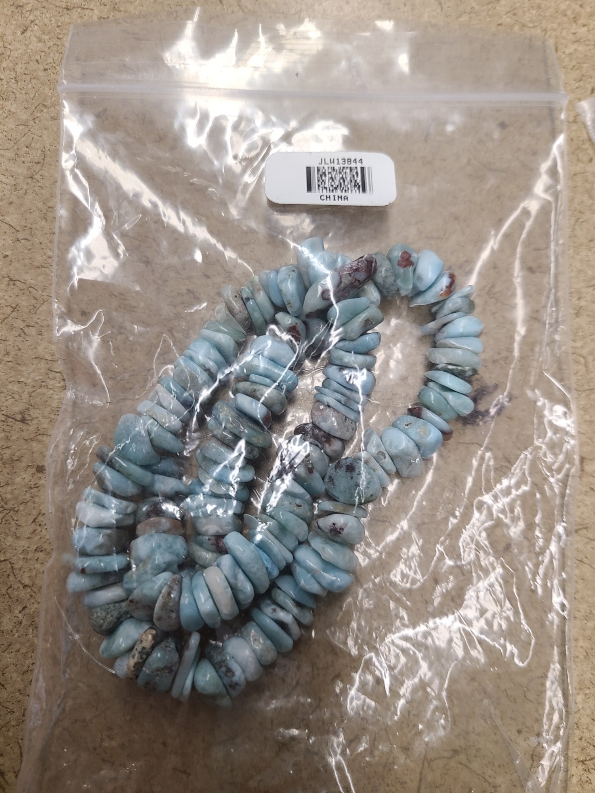 JTV Multicolor Mother of Pearl 5-8mm Nugget Bead Strand Approximately 14-15\