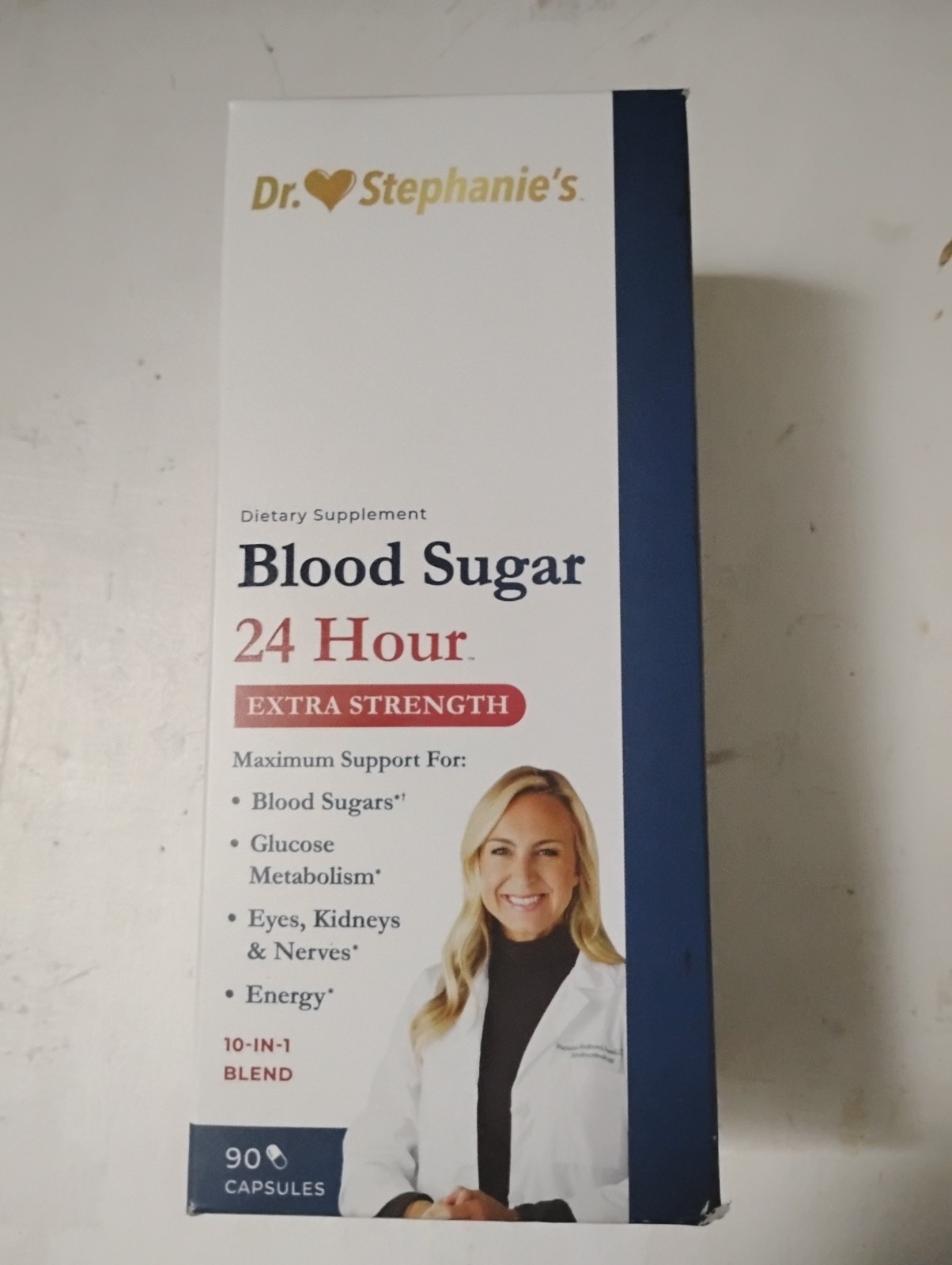 Dr. Stephanie’s Blood Sugar 24 Hour Extra Strength , 90 Capsules - Exp 3/2027 Dr. Stephanie’s Blood Sugar 24 Hour Extra Strength , 90 Capsules - Exp 3/2027
