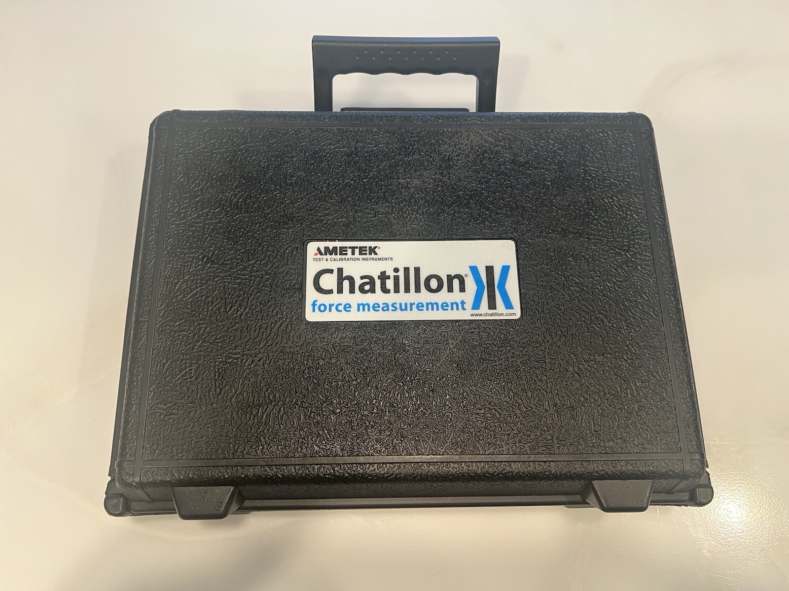 🇺🇸Ametek Chatillon Force Gage DFX2 10 LBF 50 N Test & Calibration w/ Hard Case