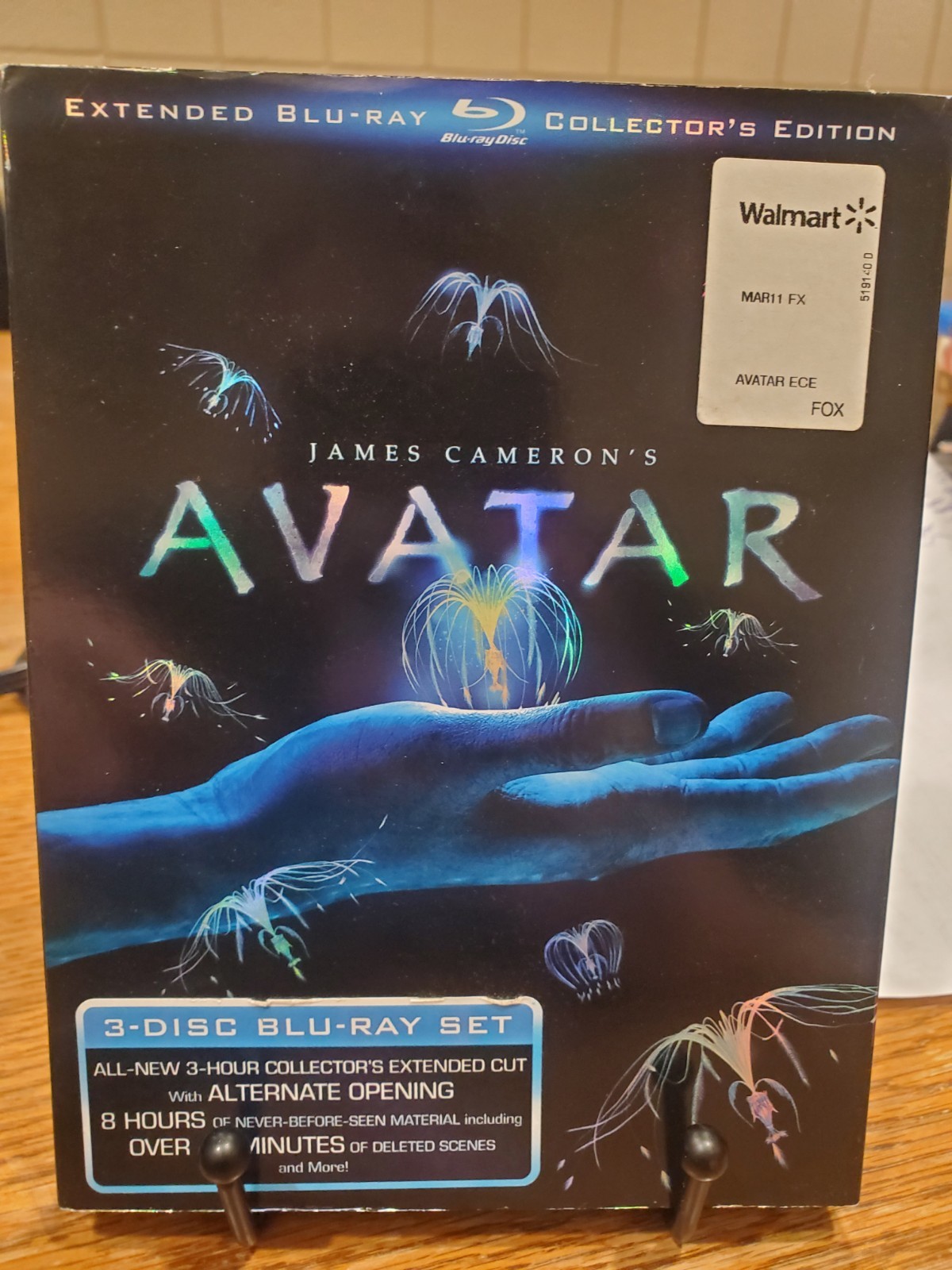 Avatar Extended Blu-Ray Collector's Edition 3 Disc Set w/ slipcover 