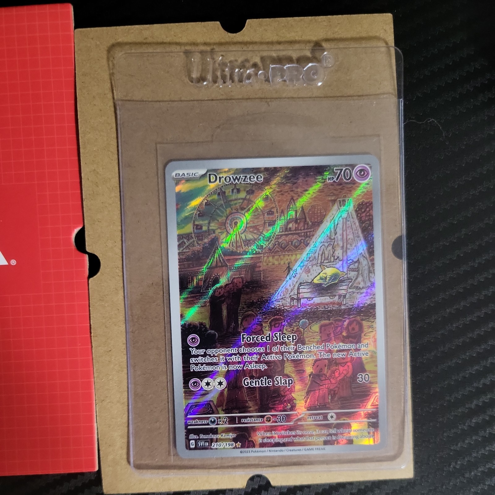 Pokemon Tcg Drowzee 210/198 Grade Worthy and Ready 