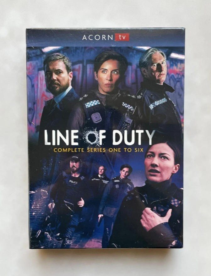Line of Duty The Complete Series Season 1-6 DVD, 13-Disc