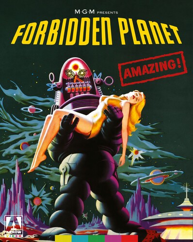 Forbidden Planet [New Blu-ray] Ltd Ed, With Booklet, Poster, Restored, 4K Mast