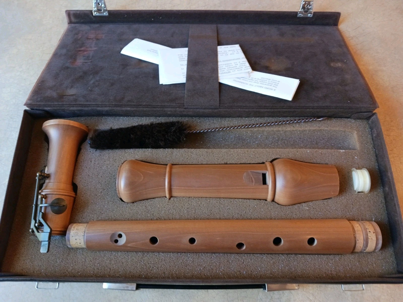 KUNG Swiss Made Wooden Tenor Recorder 24.5\