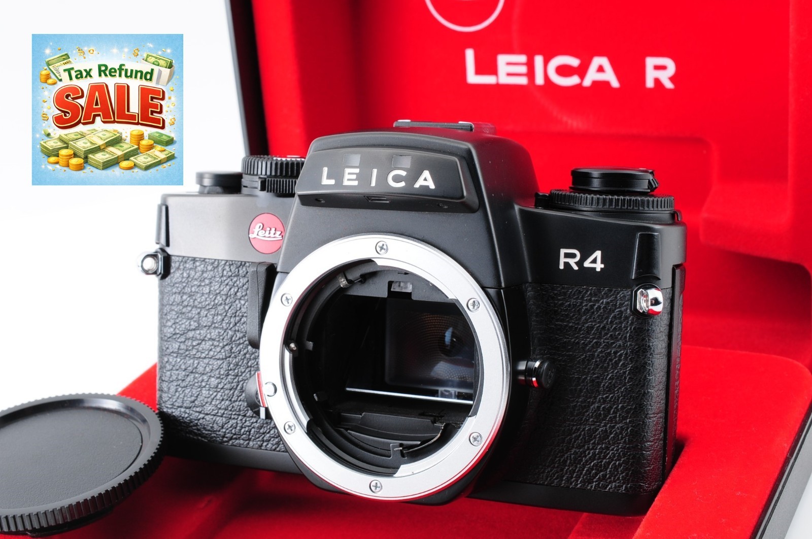 READ[Mint] Leica R4 Black 35mm SLR Film Camera Body w/box #SALE #062