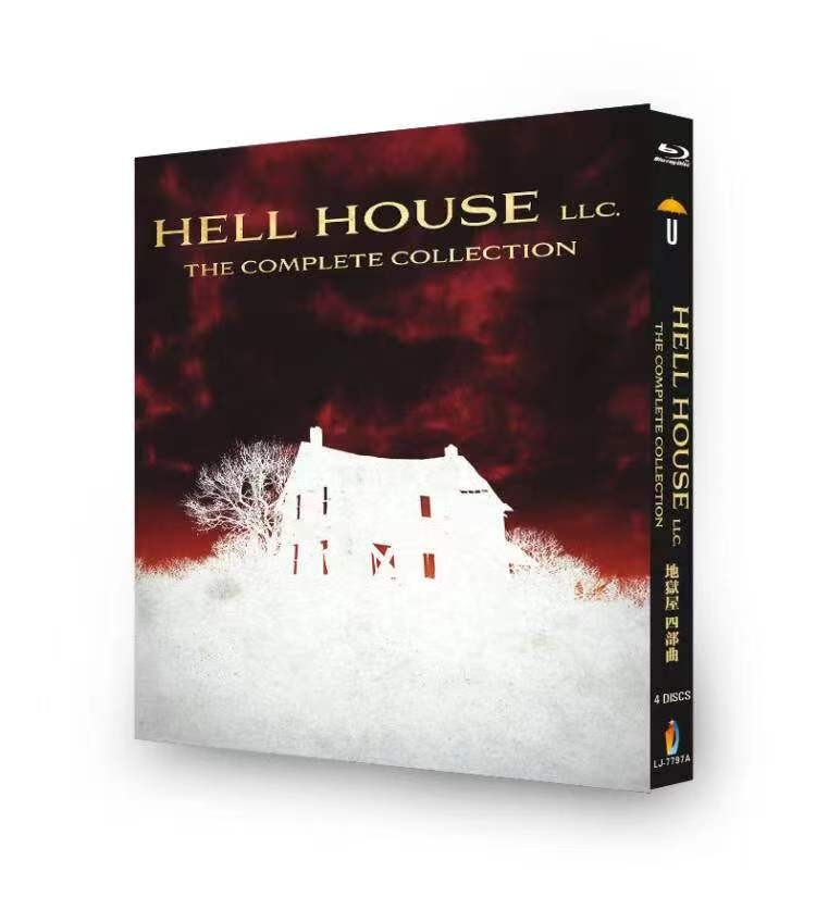 Hell House LLC 1-4 (2015-2023)   Series 4-Discs   New Box Set