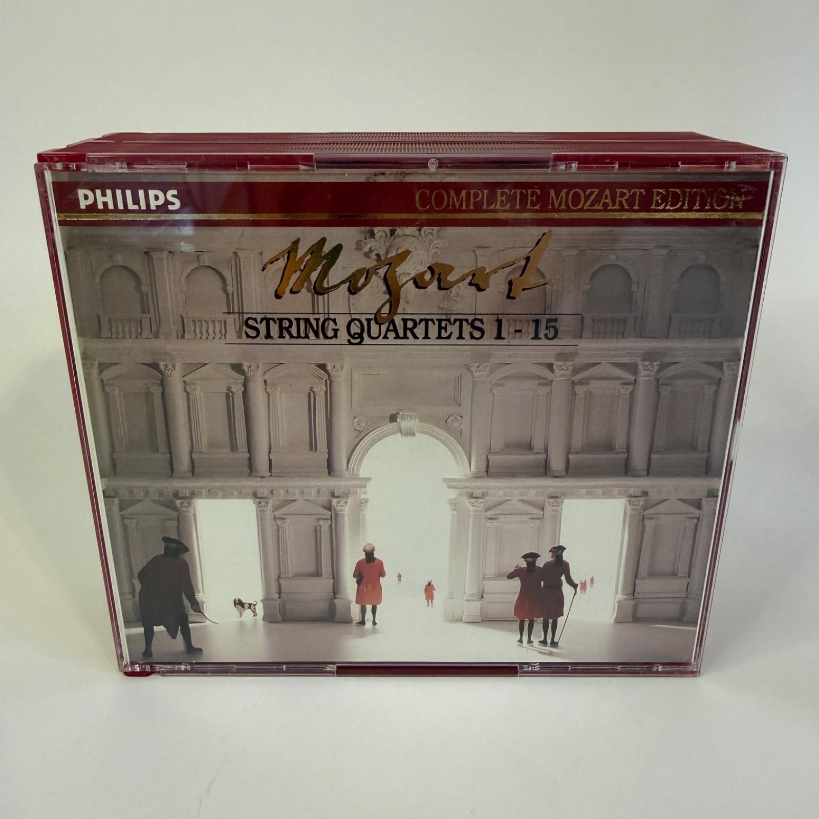 Mozart String Quartets Vol 12 Quartetto Italiano 8-CD Philips VG+ No Box/Booklet