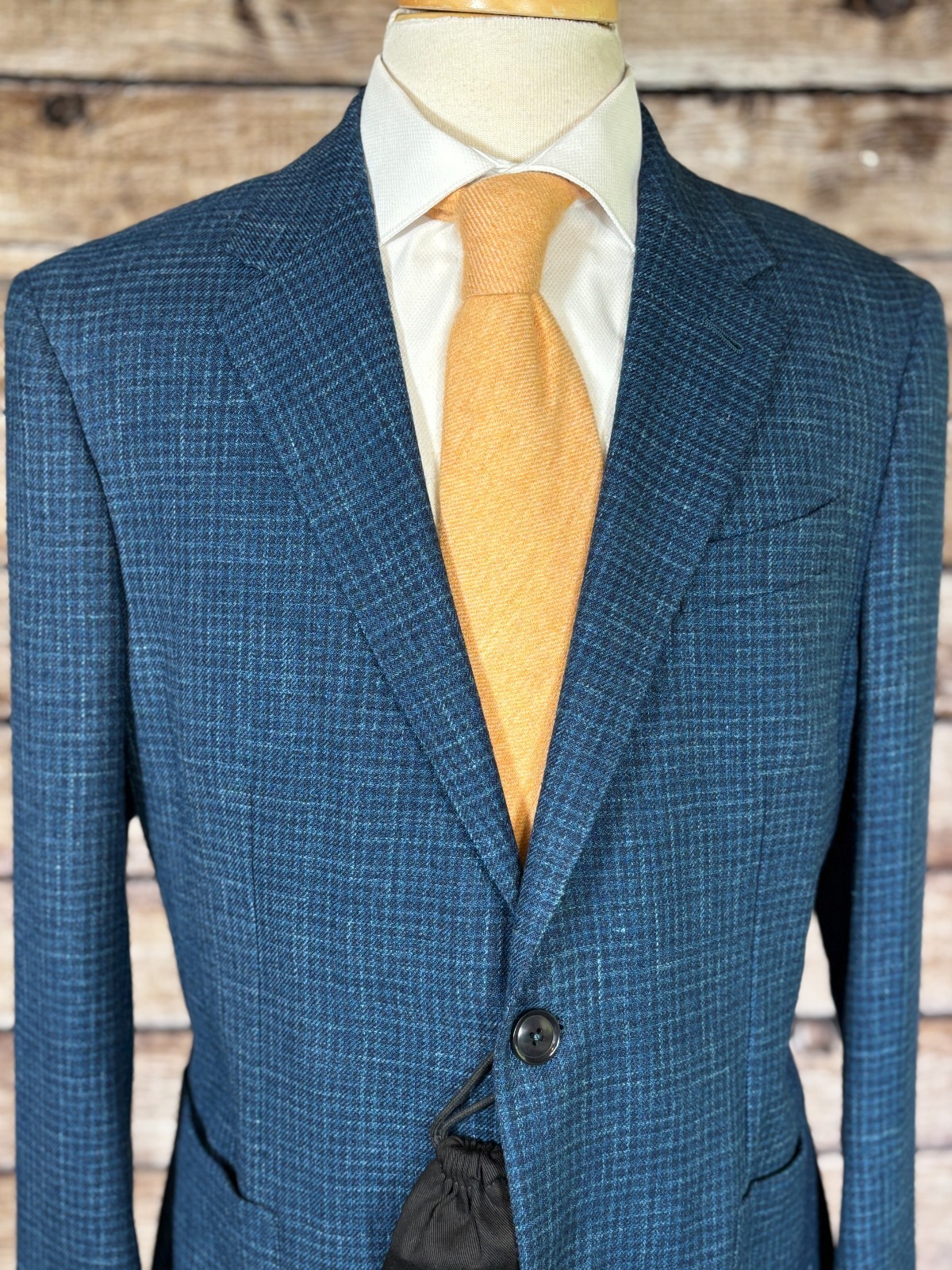 NWOT Ermenegildo Zegna Wool Silk Linen Crossover Blazer Size 42 (52 EUR) bs77 NWOT Ermenegildo Zegna Wool Silk Linen Crossover Blazer Size 42 (52 EUR) bs77