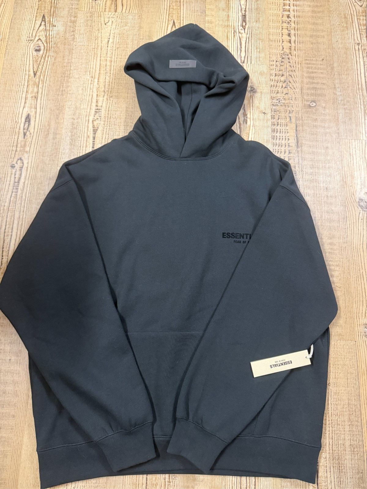 NWT Fear of God Essentials Hoodie Stretch Limo Black Size XL AUTHENTIC NWT Fear of God Essentials Hoodie Stretch Limo Black Size XL AUTHENTIC