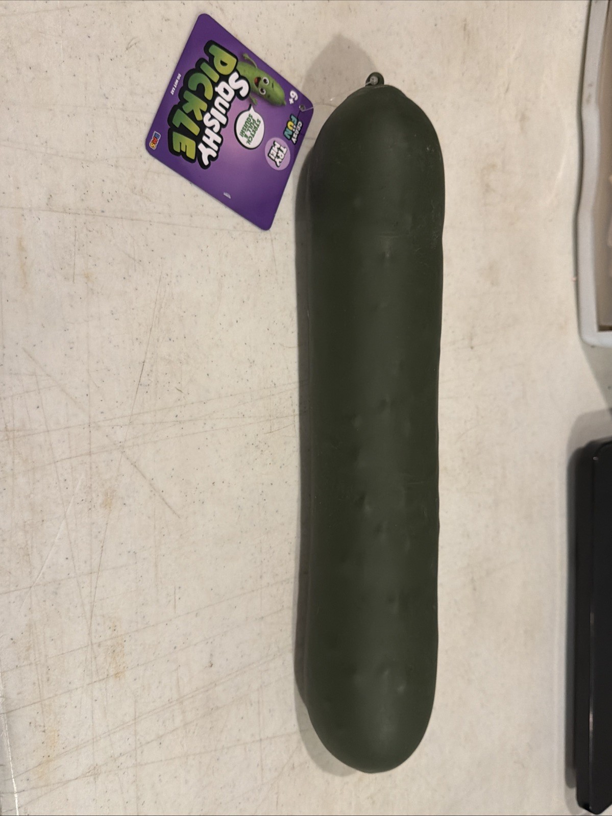 RMS Crazy Fun Large Pickle 🥒✨ Squishy Squeezy Fun Stress Toy NEW Green