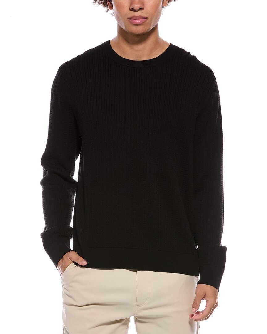 Theory Riland Crewneck Sweater Men\'s Black Xs