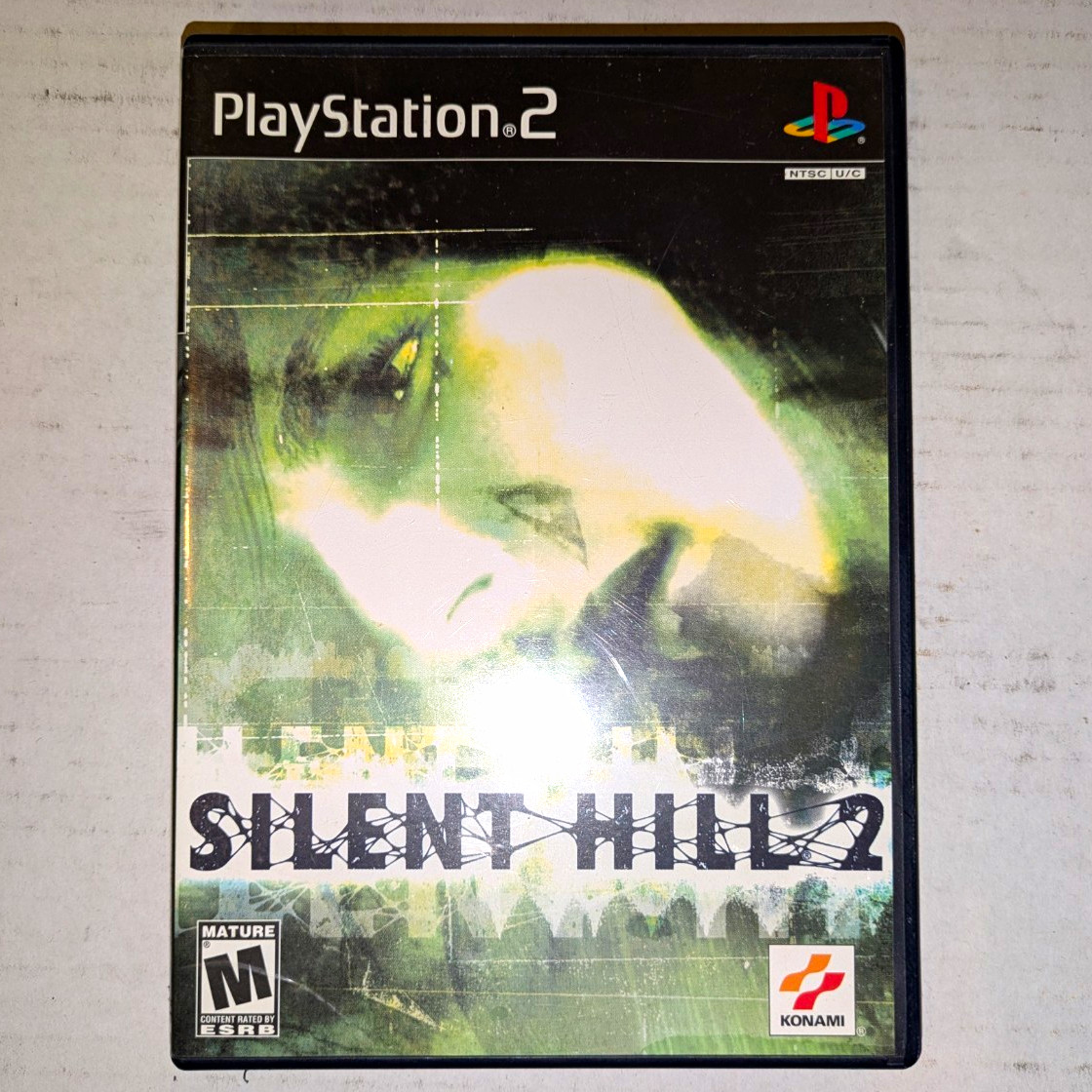 Konami Silent Hill 2 Sony PlayStation 2 PS2 CIB W MANUAL & REG CARD