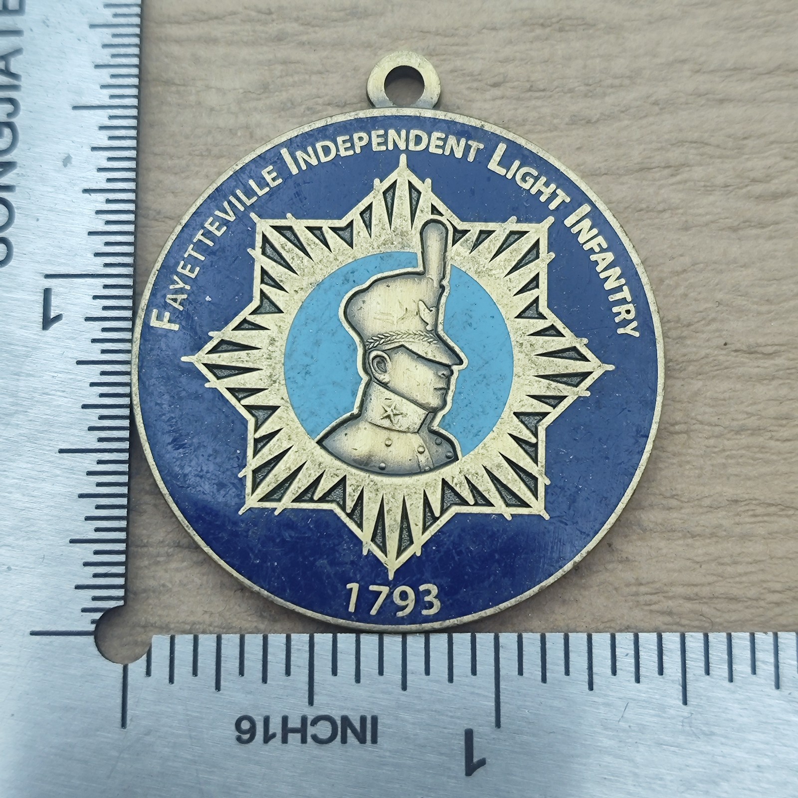 Centennial Legion Historic Military Commands Fayetteville NC 2017 Challenge Coin