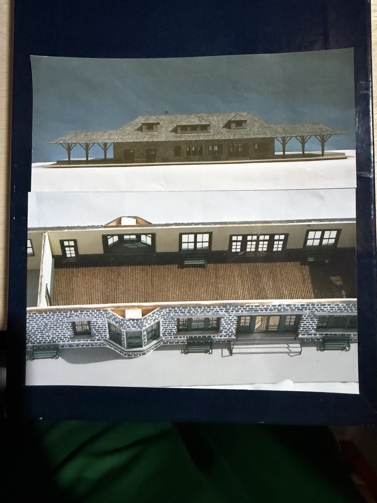 Micro-Scale Models Reading Passenger Station #133 HO Scale Craftsman Kit Rare