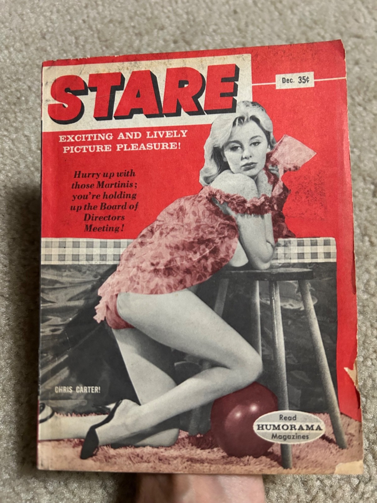Vintage STARE MAGAZINE DECEMBER 1964 humor book digest
