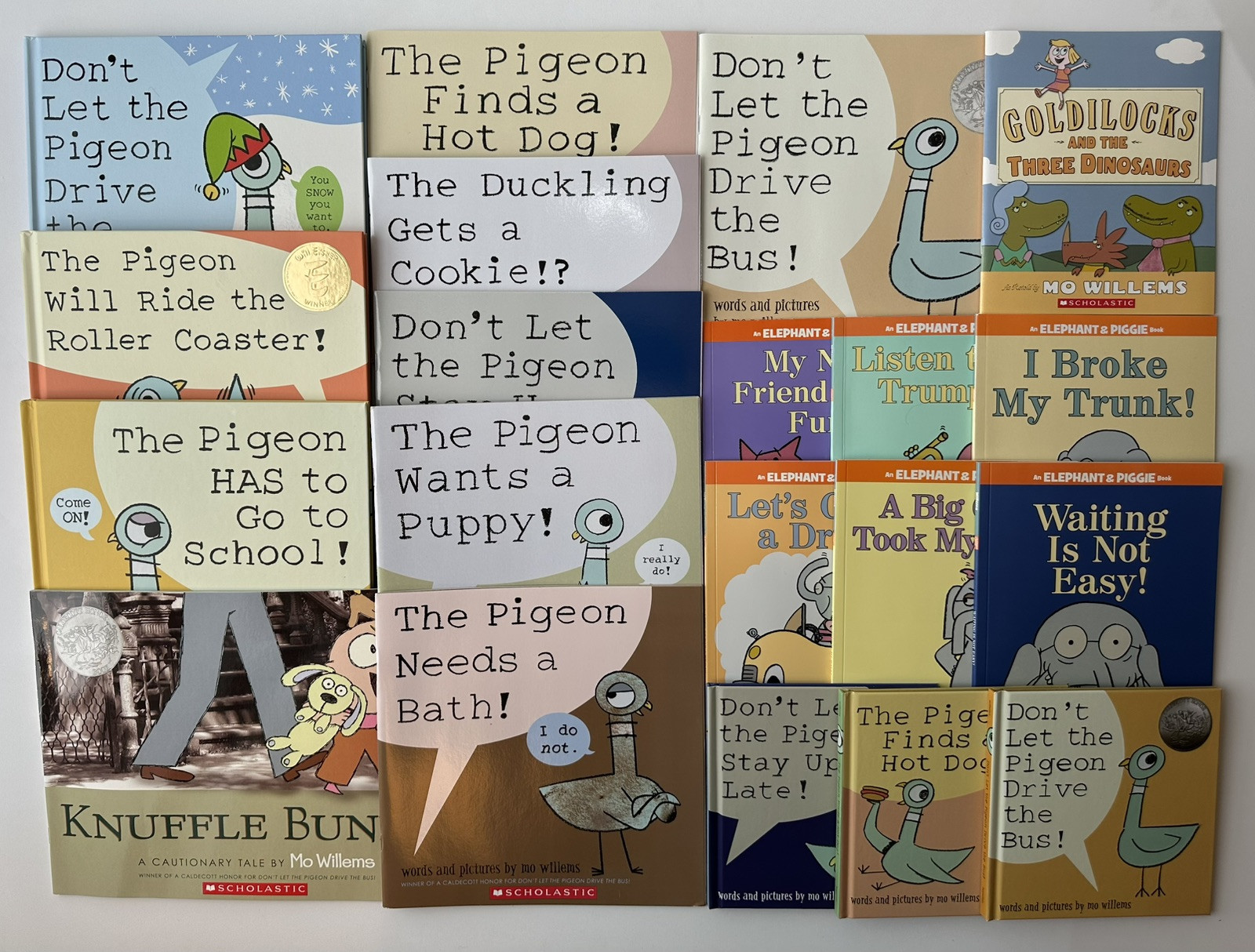 Mo Willems Pigeon Elephant Piggie Instant Library Lot 6 Mo Willems Pigeon Elephant Piggie Instant Library Lot 6