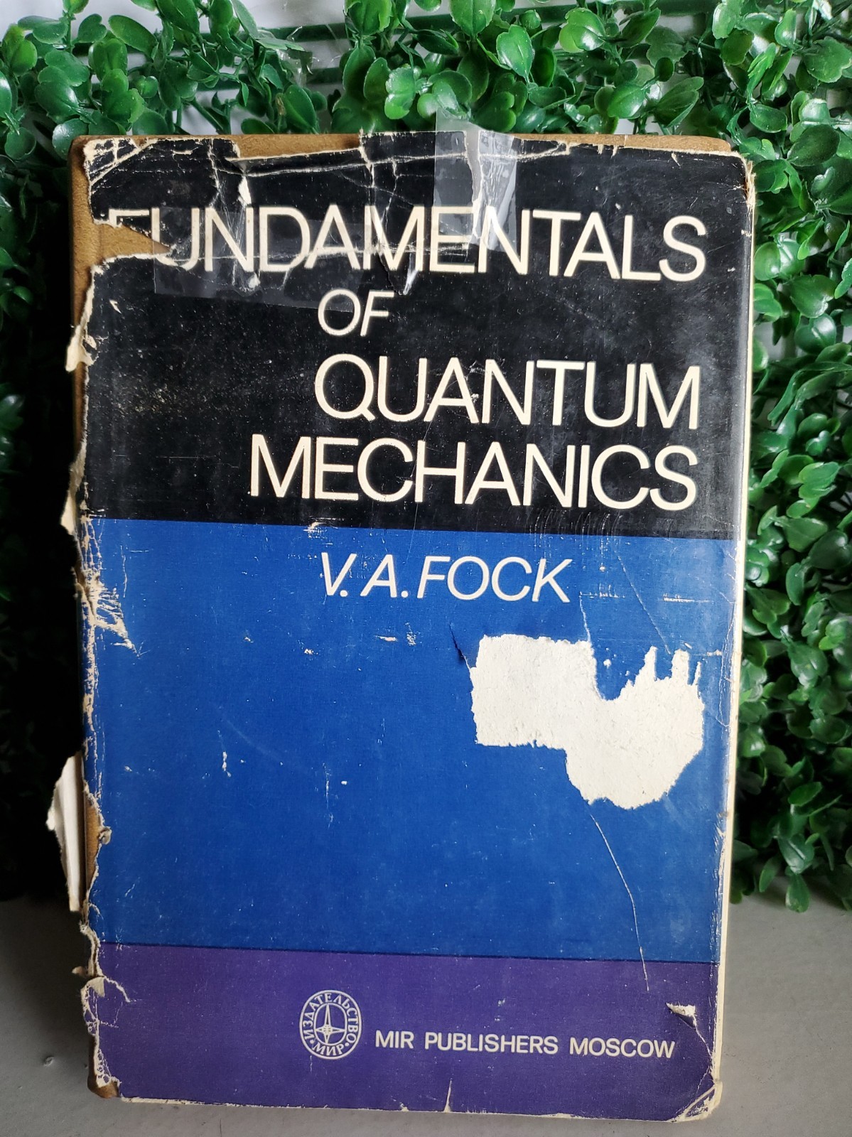 Fundamentals of Quantum Mechanics V A Fock 1978 Mir Publishers English HC Fundamentals of Quantum Mechanics V A Fock 1978 Mir Publishers English HC