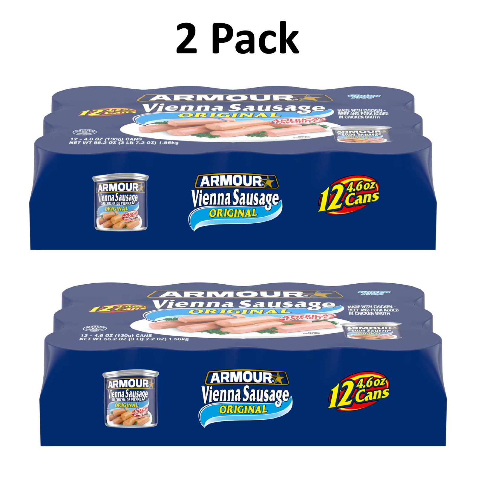 Armour Original Vienna Sausage 4.6 oz (24 Cans) Armour Original Vienna Sausage 4.6 oz (24 Cans)