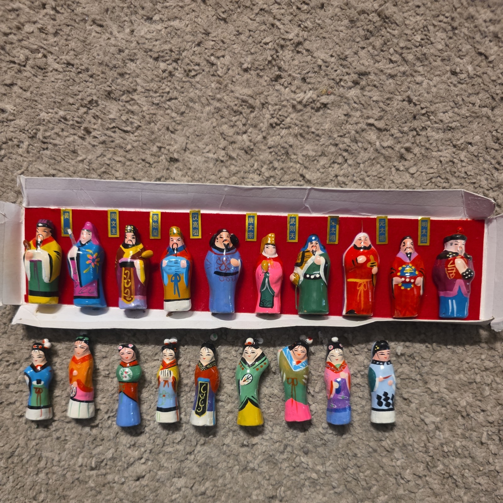Vintage Miniature Chinese Figurines