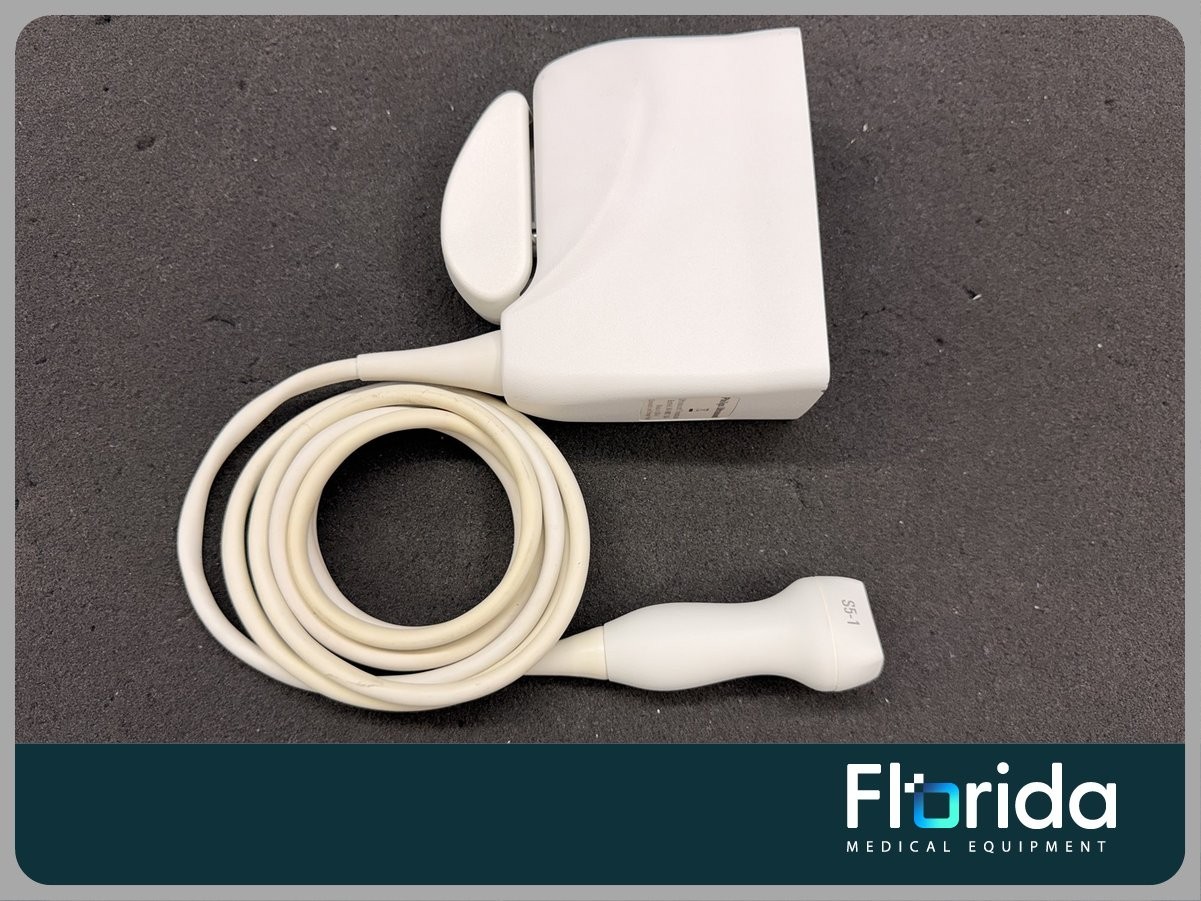 PHILIPS S5-1 PHASED ARRAY TRANSDUCER PROBE ULTRASOUND PN: 453561176746 TESTED