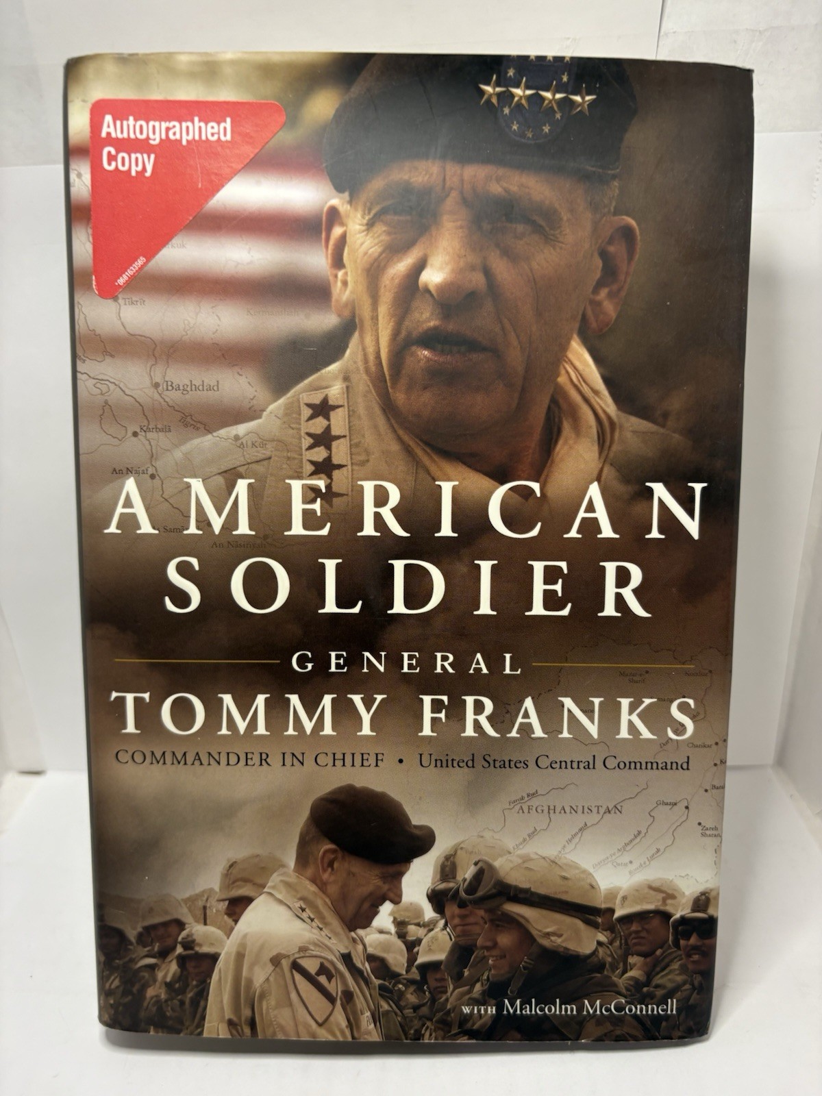 SIGNED American Soldier by General Tommy Franks (1st Ed. 2004 HC) SIGNED American Soldier by General Tommy Franks (1st Ed. 2004 HC)
