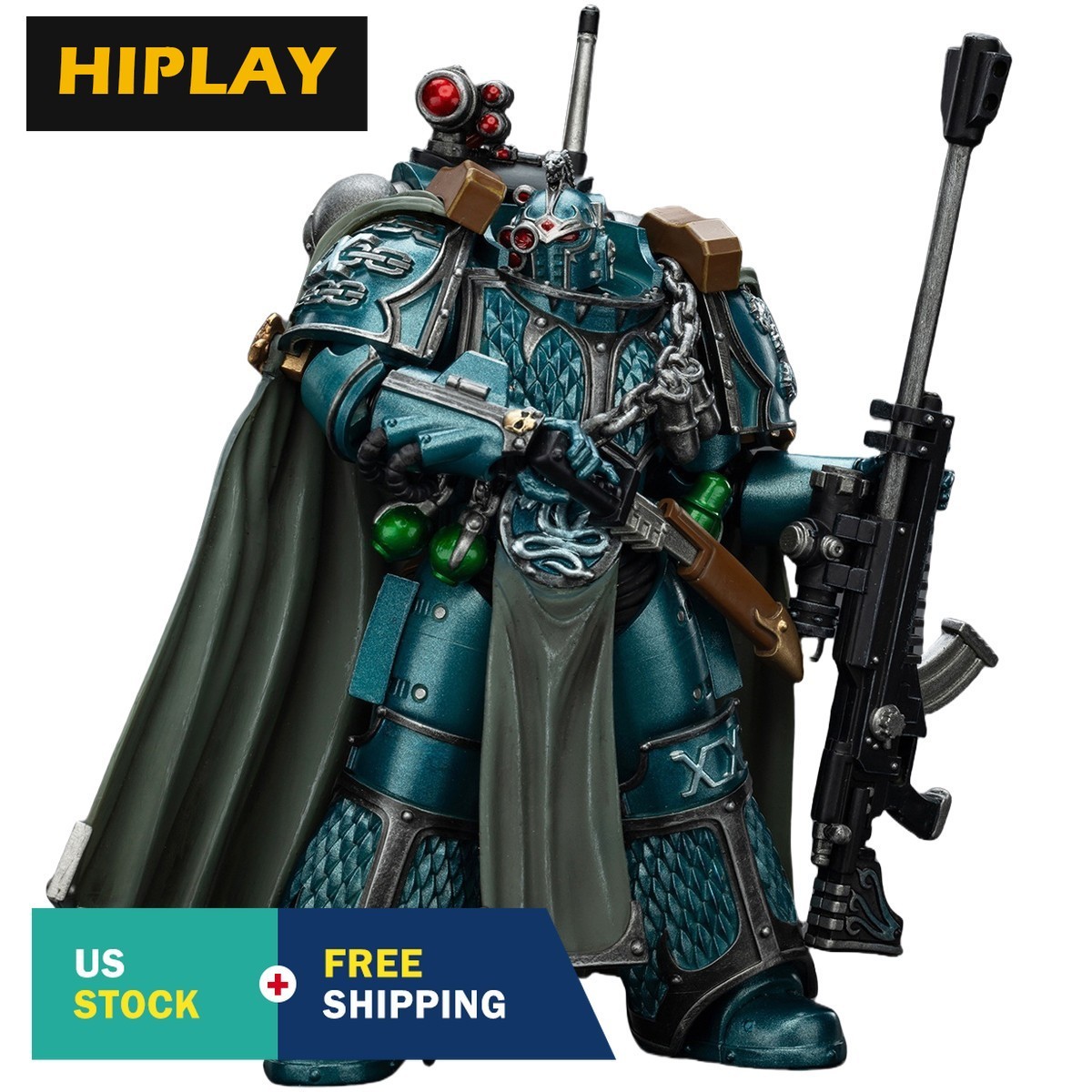 HiPlay JOYTOY 1/18 Warhammer Alpha Legion Exodus \'The One who is Many\' JT01390