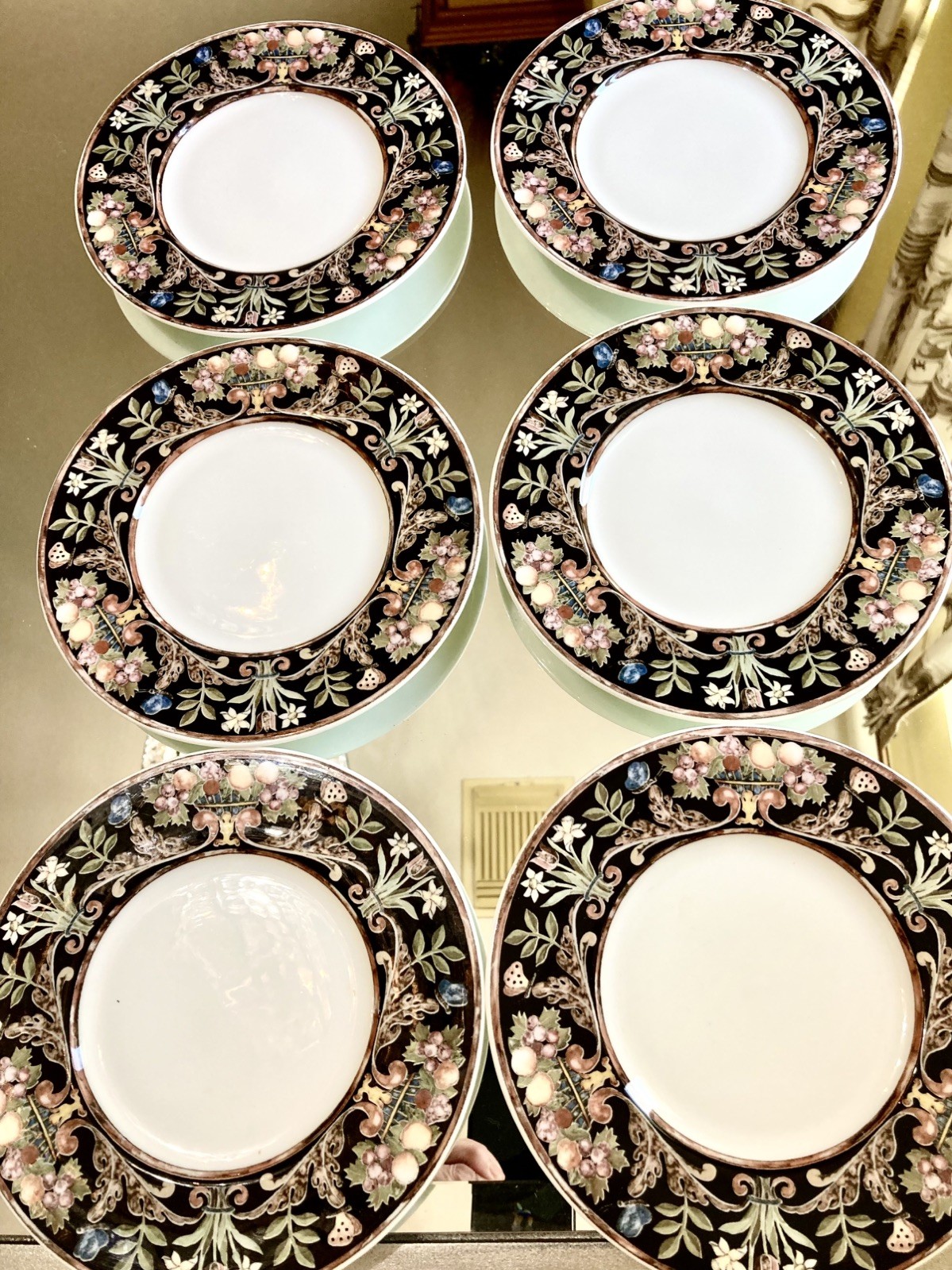 Villeroy & Boch Intarsia Gallo  2 BREAD & BUTTER PLATES  (6 avail)
