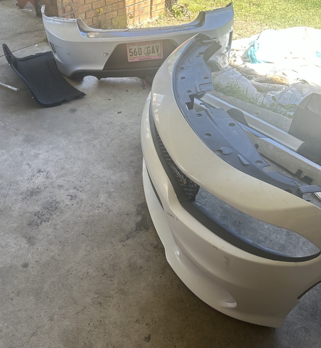 2015-2023 Dodge Charger front and rear bumper Slim body 2015-2023 Dodge Charger front and rear bumper Slim body