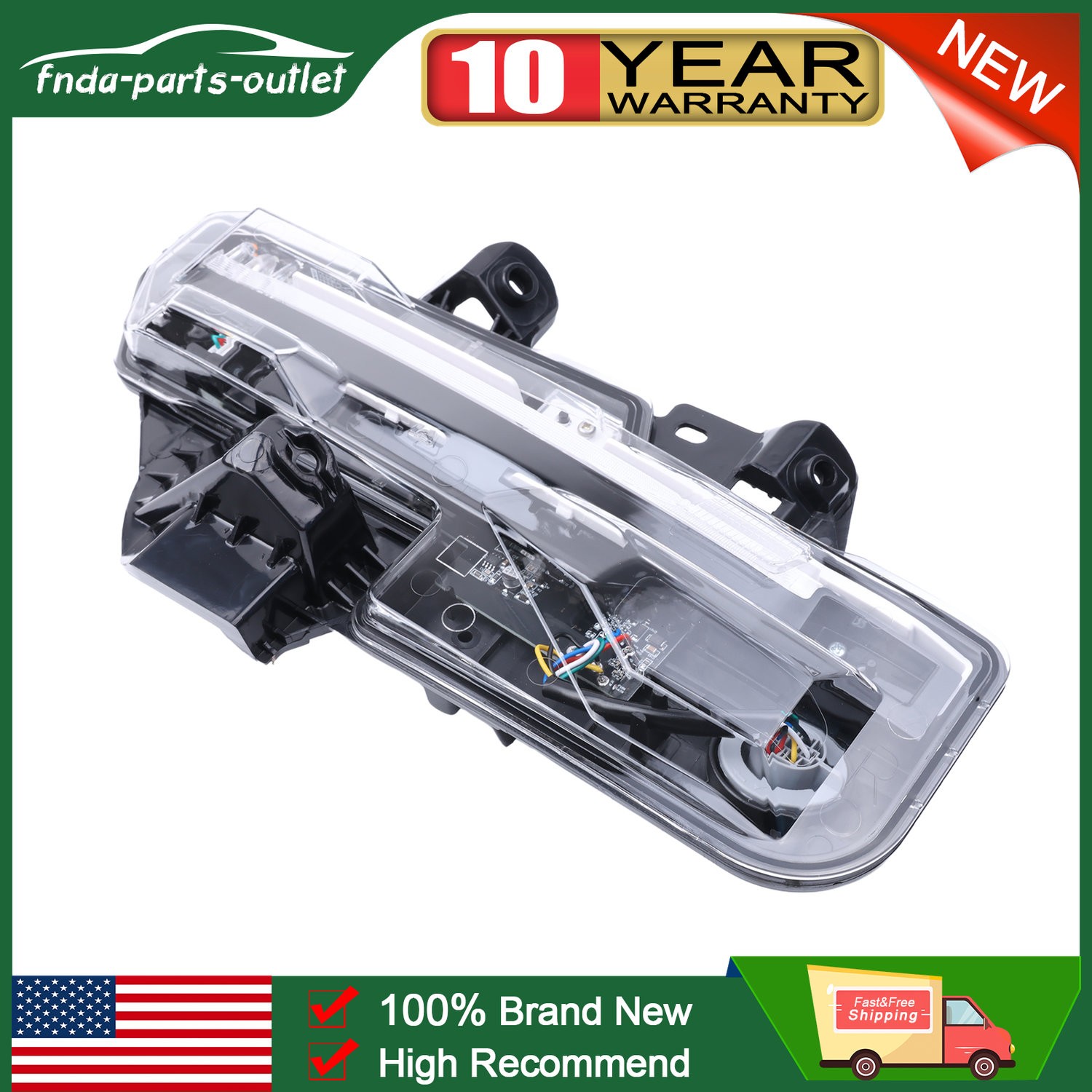 DGH951070 Front Driver Side Turn Signal Light Assembly for 2020-2024 Mazda CX30