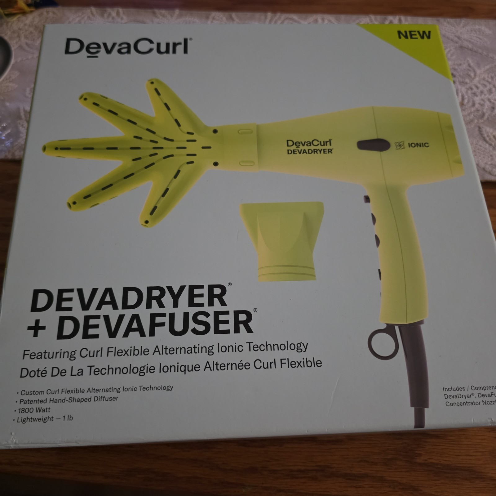 DevaCurl DevaDryer + DevaFuser Ionic Hair Dryer   Complete Curly Hair