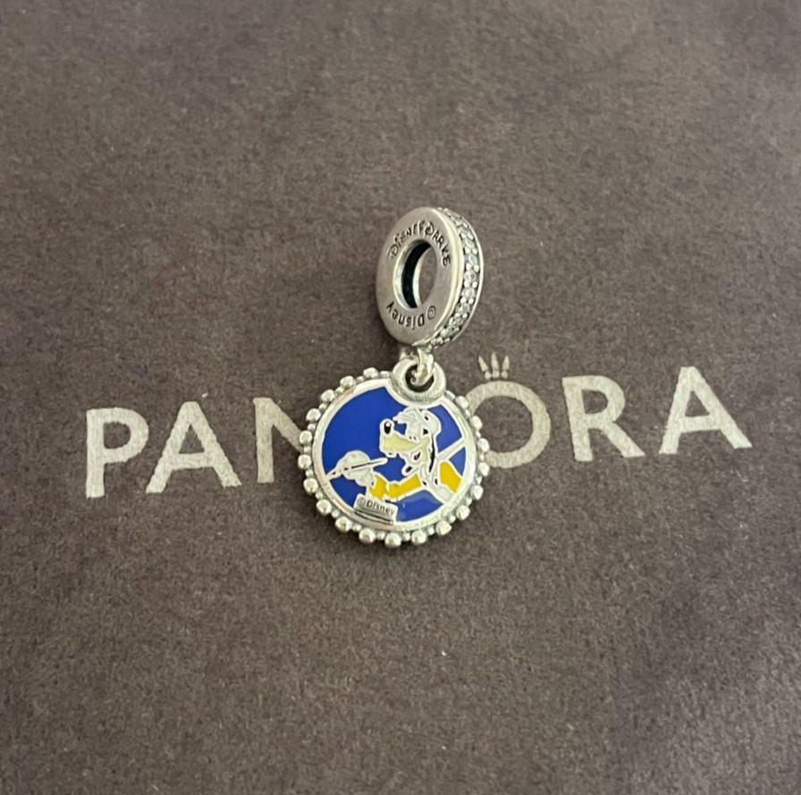 Disney Cruise Line Disney Magic Donald Duck Double Sided Dangle Charm Pre-owned Disney Cruise Line Disney Magic Donald Duck Double Sided Dangle Charm Pre-owned