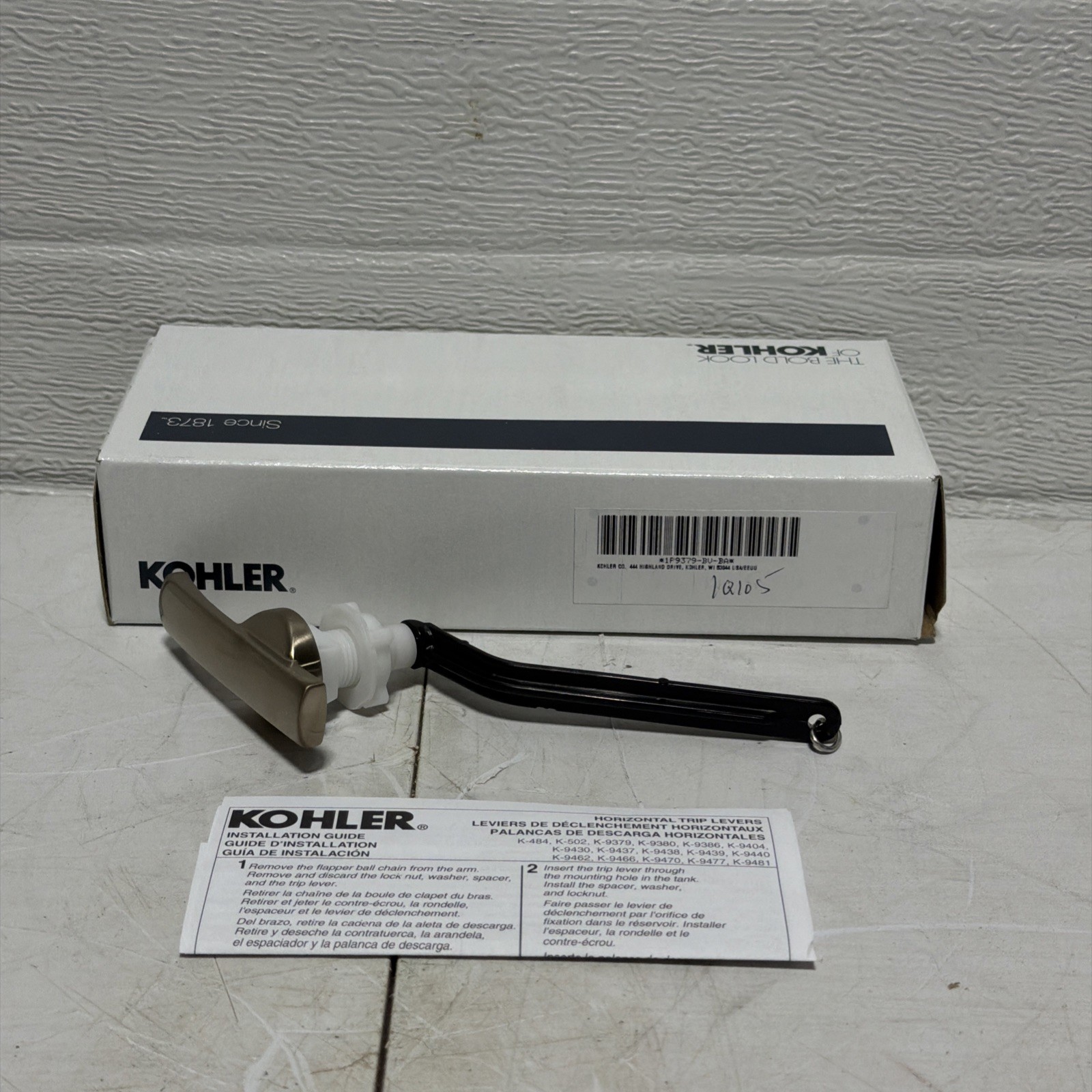 Kohler k-9379-L-BN Memoirs Left Hand Kohler k-9379-L-BN Memoirs Left Hand