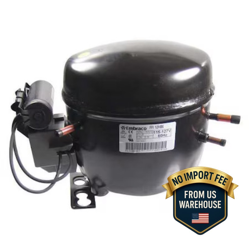 Embraco Ffi10hbx Refrigeration Compressor, 4400 Btuh ship fast us