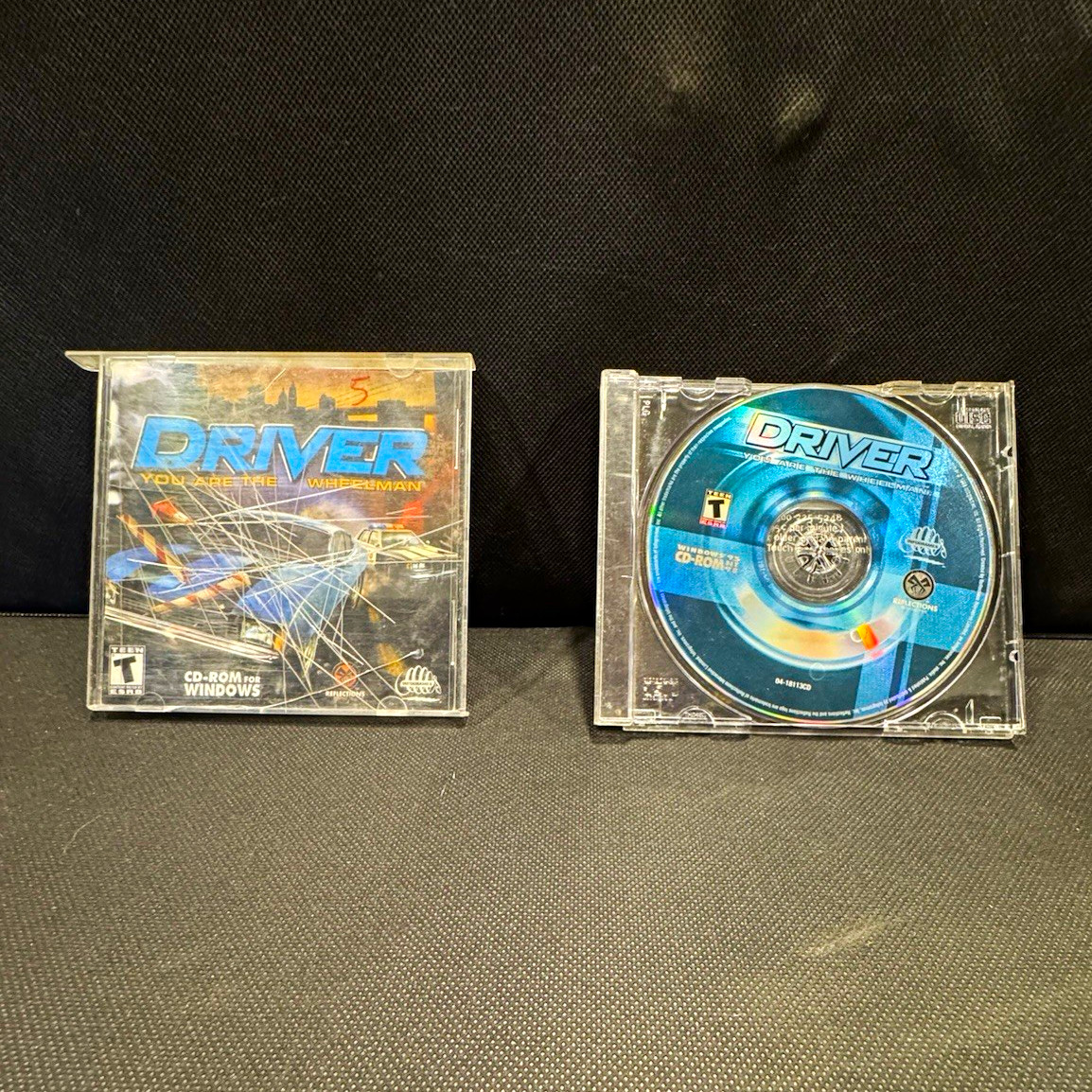 Driver You Are the Wheelman PC Game 2 Disc Set with Cases 1999