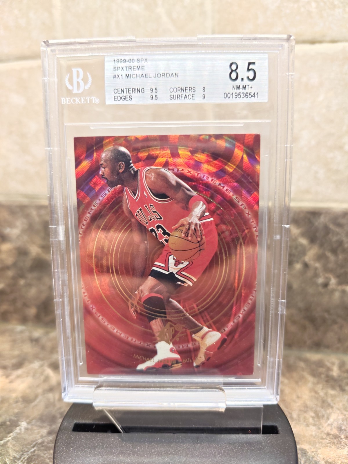 1999-00 SPx - Spxtreme Michael Jordan #X1 1999-00 SPx - Spxtreme Michael Jordan #X1