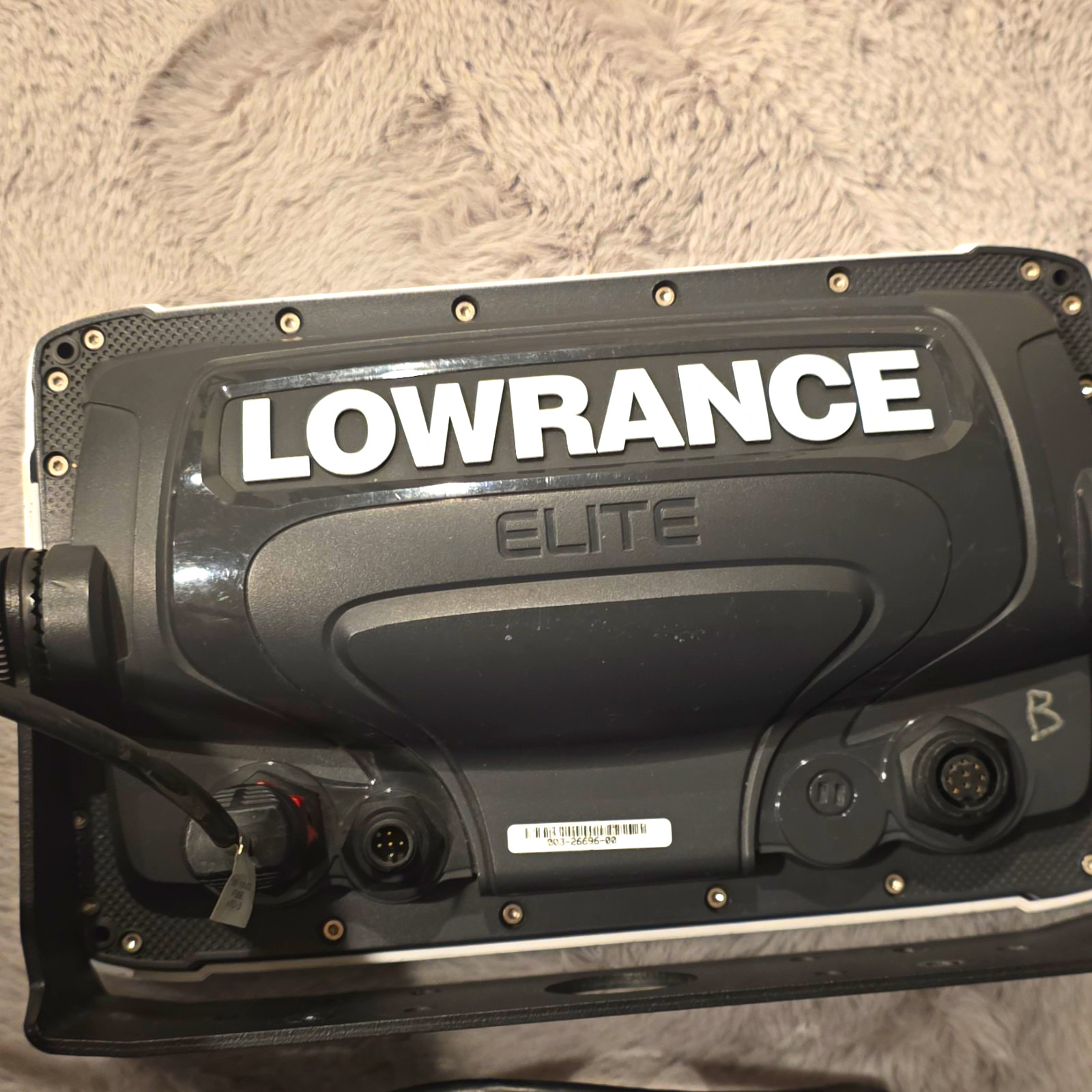 Lowrance Elite-9 Ti2 9in Fish Finder GPS + Power Cable Cover NO TRANSDUCER