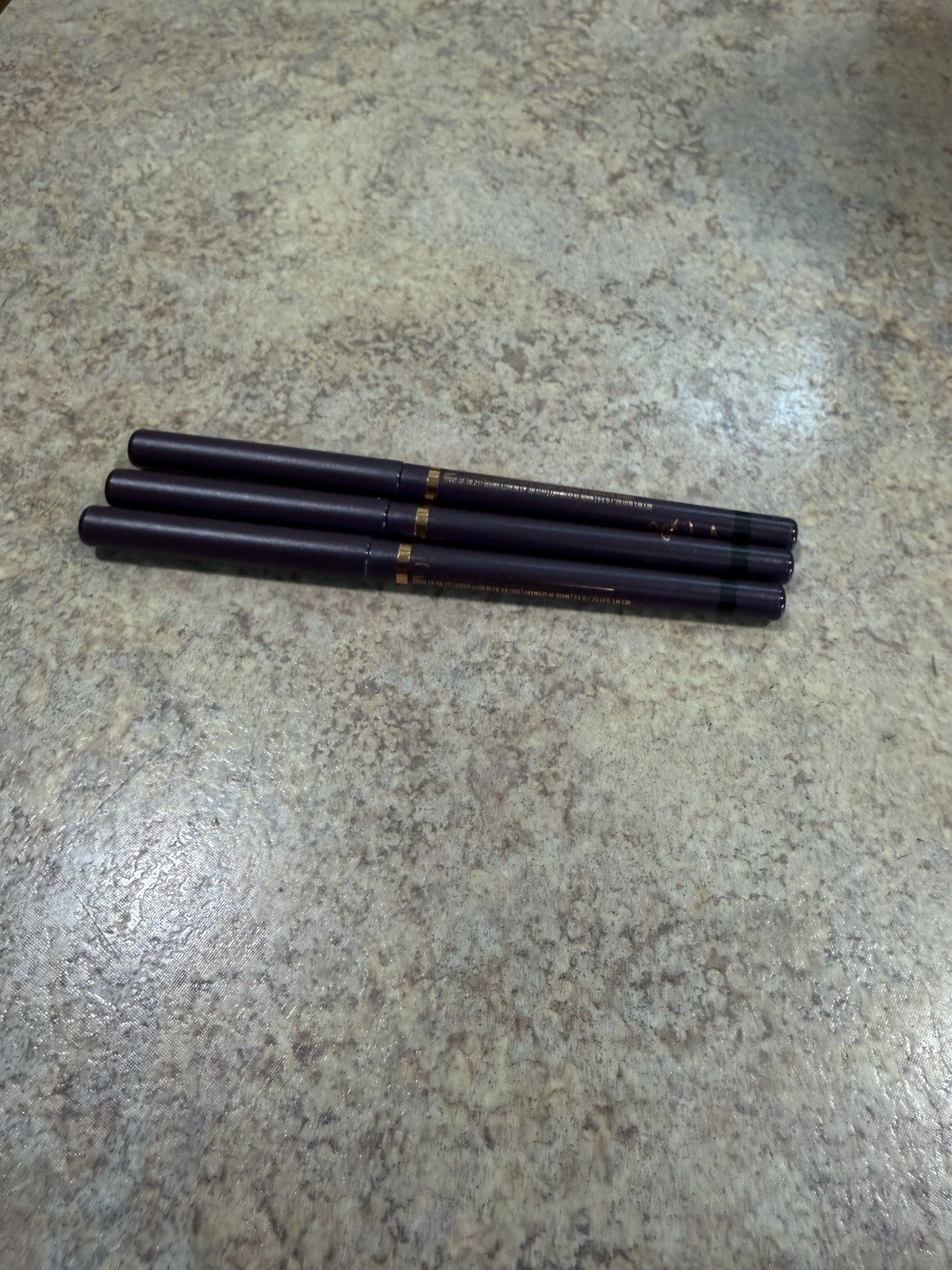 3x Mally EverColor Gel Waterproof Liner Onyx